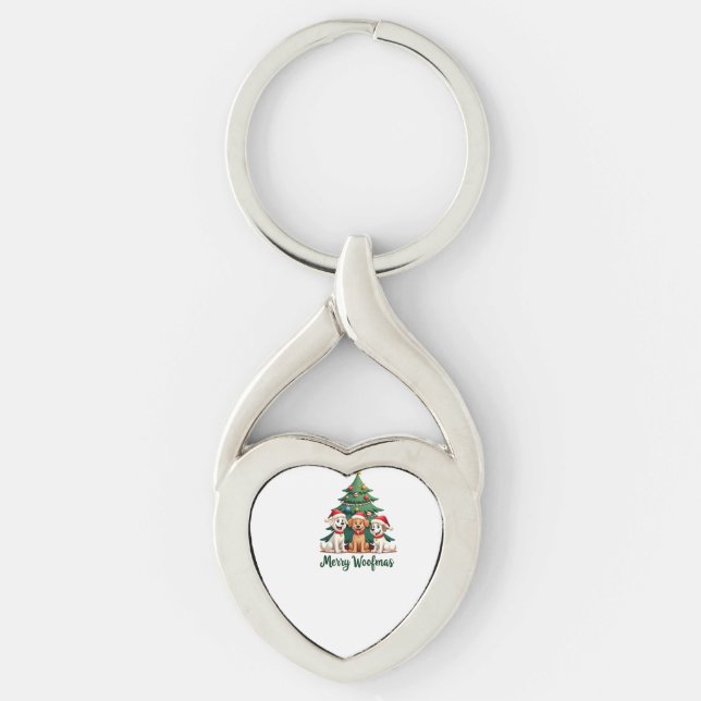 Chaveiro Merry Woofmas (2) (Frente)