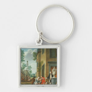 Chaveiro Merrymaking dos aldeões