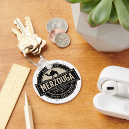 Chaveiro Merzouga Sahara Camel Ride Vintage Badge | Retro M