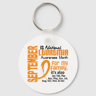 Chaveiro Mês da consciência da leucemia