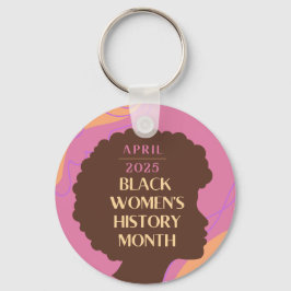 Chaveiro Mês da História das Mulheres Negras