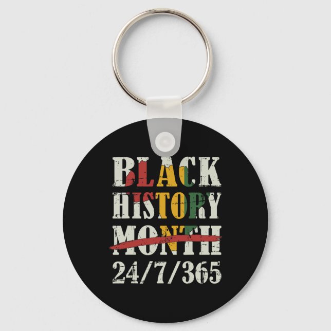 Chaveiro Mês da História Negra 247365 Com Bandeira do Mapa  (Frente)