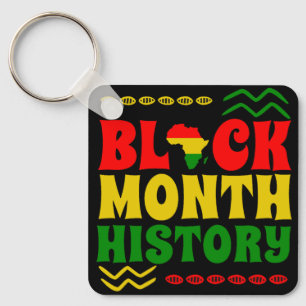 Chaveiro Mês da História Negra, Americano Africano