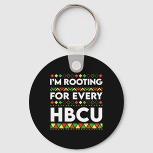 Chaveiro Mês da História Negra da Hbcu Estou Torcendo Por C