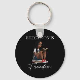 Chaveiro Mês da História Negra Educação É Livros Liberdade 