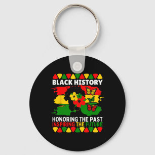 Chaveiro Mês da História Negra Honrando o Passado Inspirand
