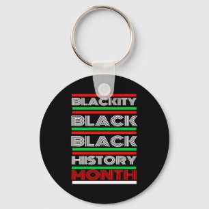 Chaveiro Mês da História Negra Melanina Afro-Americano Bruh
