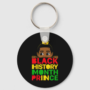 Chaveiro Mês da História Negra Príncipe Africano Melanina M