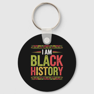 Chaveiro Mês da História Negra Raízes Africanas Afro-Americ