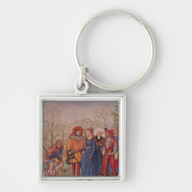 Chaveiro Mês de abril (Frente)
