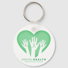 Chaveiro Mês de Conscientização da Saúde Mental