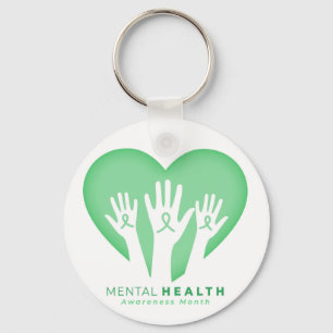 Chaveiro Mês de Conscientização da Saúde Mental