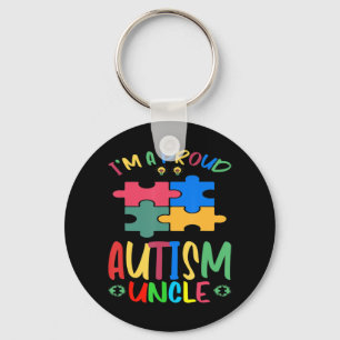 Chaveiro Mês de conscientização do autismo mundial Eu sou u