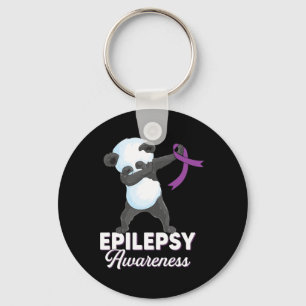 Chaveiro Mês de sensibilização para a epilepsia Dabbing pan