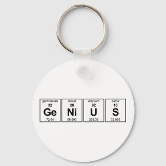 Chaveiro Mesa periódica GeNiUS