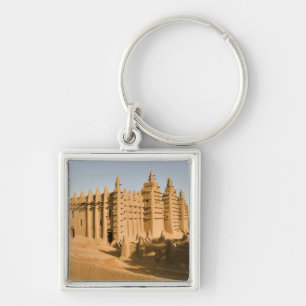 Chaveiro Mesquita em Djenne, um exemplo clássico de