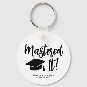 Chaveiro Mestrados Personalizados Graduação Mastered It