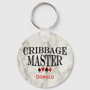 Chaveiro Mestre de Cribbage personalizado