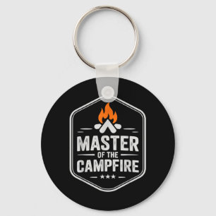 Chaveiro Mestre Vintage de Acampamento de Verão Diretor de