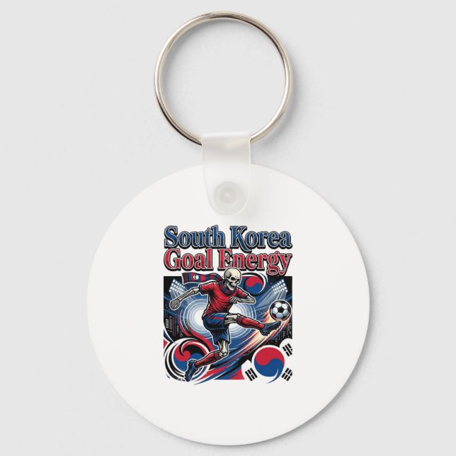 Chaveiro Meta de Energia Esqueleto de Ataque da Coreia do S (Frente)