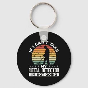 Chaveiro Metais Detectores De Vintage Treasure Hunter Metal