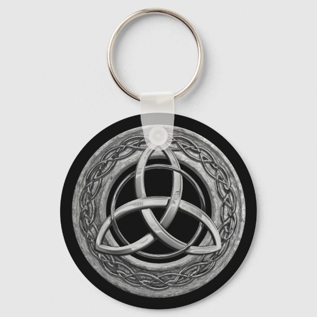 Chaveiro Metal Celtic Trinity Knot (Frente)