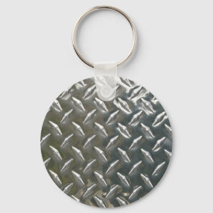 Chaveiro Metal de alumínio Checkerplate