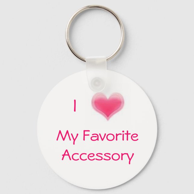 Chaveiro Meu Acessório Favorito (Frente)