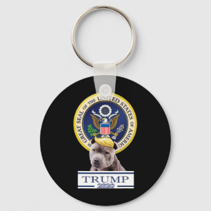 Chaveiro Meu American Staffordshire Terrier Para Trump