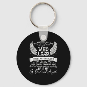 Chaveiro Meu Avô é Meu Anjo Guardião No Céu, Dor Para