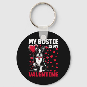 Chaveiro Meu Bostie É Meu Namorados Boston Terrier Dog Vale