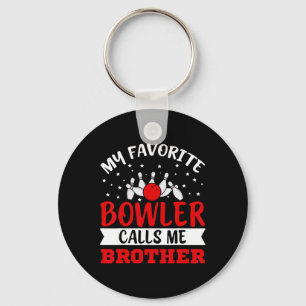 Chaveiro Meu Bowler Favorito Me Chama De Irmão Boliche Engr