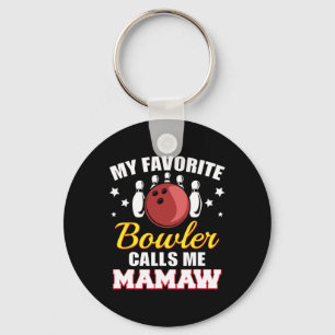 Chaveiro Meu Bowler Favorito Me Chama De Mamaw Boliches Eng
