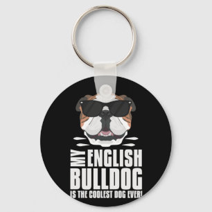 Chaveiro Meu Buldogue Inglês É O Mais Legal