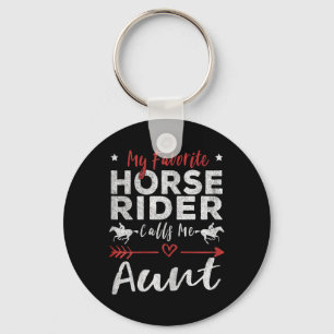Chaveiro Meu Cavaleiro Favorito Me Chama Tia Horseback Ri