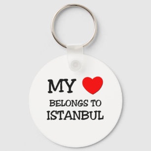 Chaveiro Meu coração pertence a ISTAMBUL