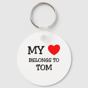 Chaveiro Meu coração pertence a Tom