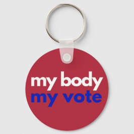 Chaveiro Meu Corpo Meu Voto