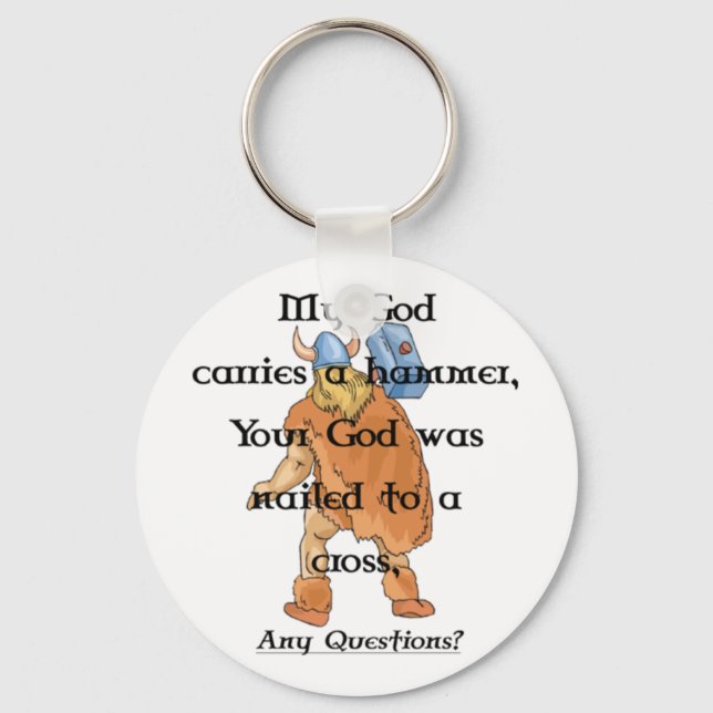 chaveiro Meu Deus (Frente)