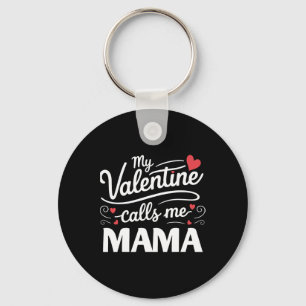 Chaveiro Meu Dia dos Namorados Me Chama de Mamãe Retrô Groo