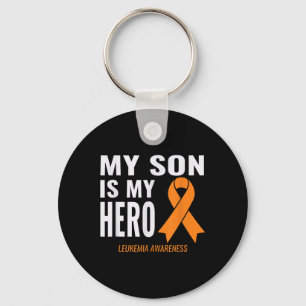Chaveiro Meu Filho É Meu Suporte A Cancer Hero_ Leukemia &a
