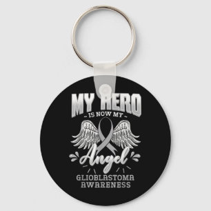 Chaveiro Meu Herói É Meu Anjo Glioblastoma Multiforme
