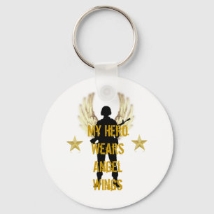 Chaveiro Meu herói veste as asas do anjo