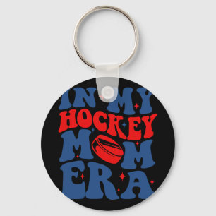 Chaveiro Meu Hóquei Era Era Groovy Hockey Mãe Mãe Mãe Mothe