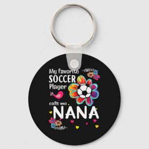 Chaveiro Meu jogador de futebol favorito me chama de Nana S