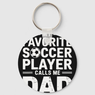 Chaveiro Meu jogador de futebol favorito me chama de pai