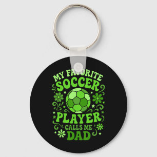 Chaveiro Meu jogador de futebol favorito me chama de pai no