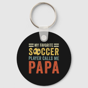 Chaveiro Meu jogador de futebol favorito me chama de Papai