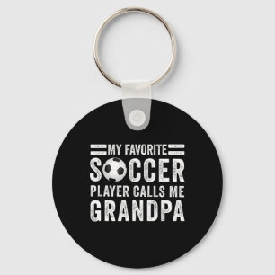 Chaveiro Meu jogador de futebol favorito me chama de vovô S