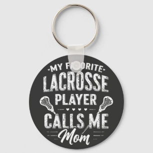 Chaveiro Meu Jogador De Lacrosse Favorito Me Chama Mãe